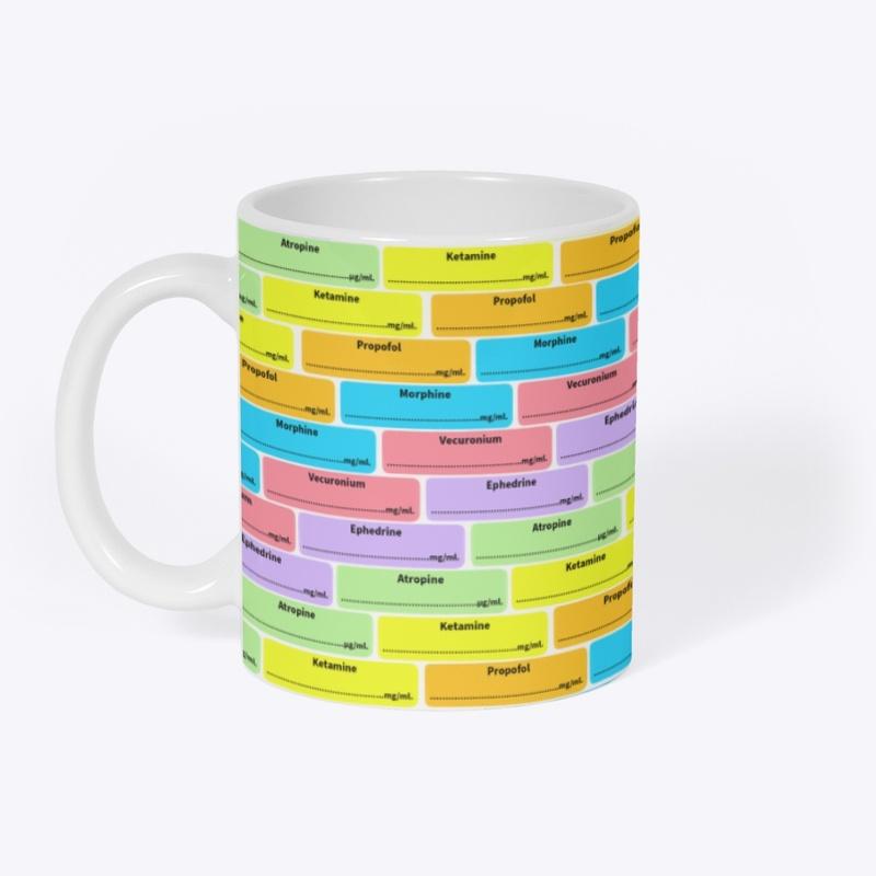 Labels Mug - White