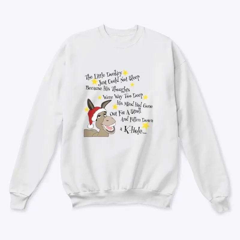 N.Choi Donkey K Hole Holiday Sweater